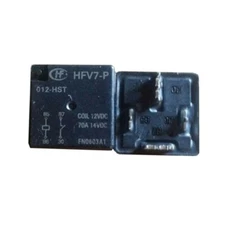 2PCS HFV7-P-012-HST Terminal Automotive Relay 12VDC 70A
