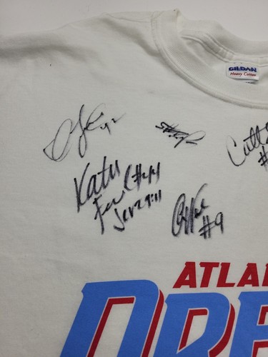 Atlanta Dream WNBA 2008 handsigniertes Gründer Fan Shirt Basketball Damen 2XL - Bild 3 von 14