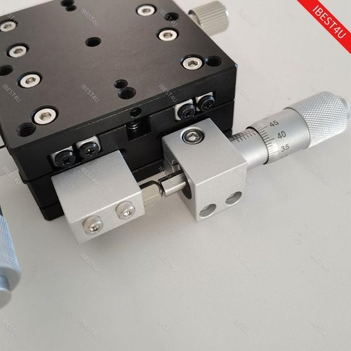 XY Axis Linear Stage Trimming Platform Bearing Precision Sliding Table 60*60mm - Picture 7 of 15