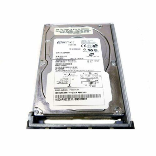 IBM 19K0615 Hard Drive 36.4GB 10K SCSI 3.5in Ultra3 - Picture 3 of 3