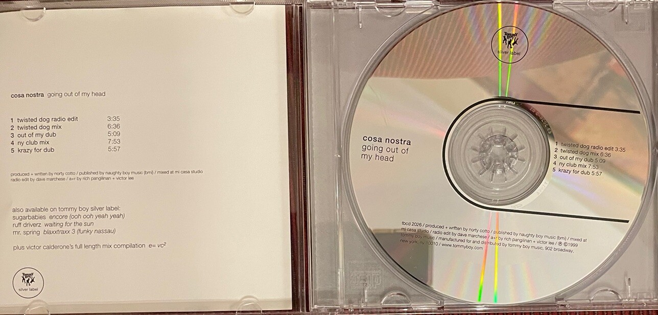 COSTA NOSTRA GOING OUT OF MY HEAD REMIXES MAXI CD SINGLE eNotary
