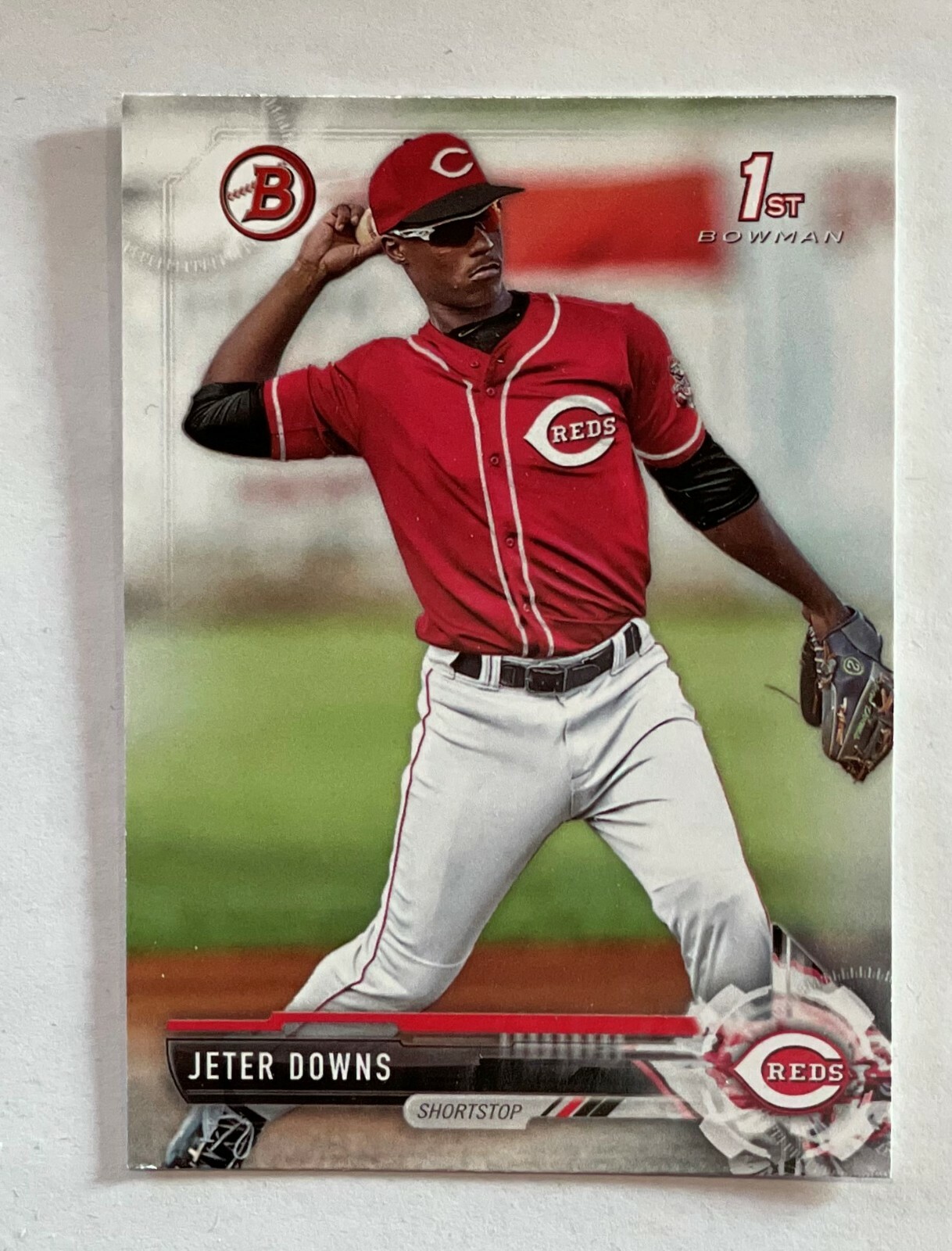 JETER DOWNS - Red Sox - 2017 Bowman Draft #BD-6   FS  QTY