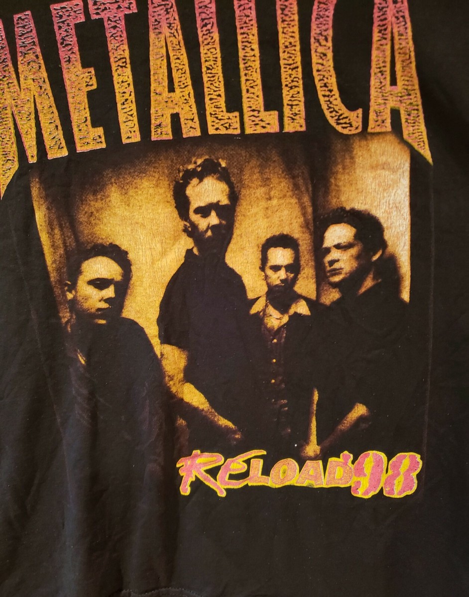 Metallica 98' Reload Tour Sz XL Vintage Concert T Shirt“ | eBay