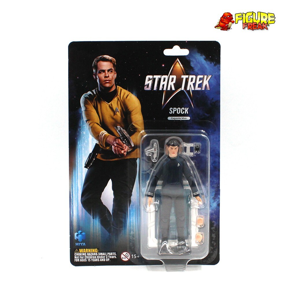Hiya Toys Star Trek 2009 Spock Action Figure (1:18 Scale)