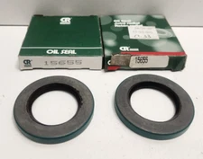 LOT OF 2 NEW OLD STOCK! CHICAGO RAWHIDE 1.5625" SHAFT X 2.502 OD OIL SEALS 15655