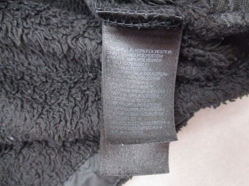 The North Face Size S Womens BLK Full Zip Stand Collar Pocket Hi-Pile Jacket 357 - Bild 11 von 12
