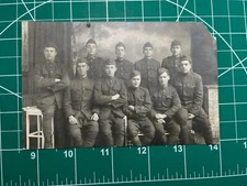 WW1 1st Division 18th Infantry RPPC Named Photo