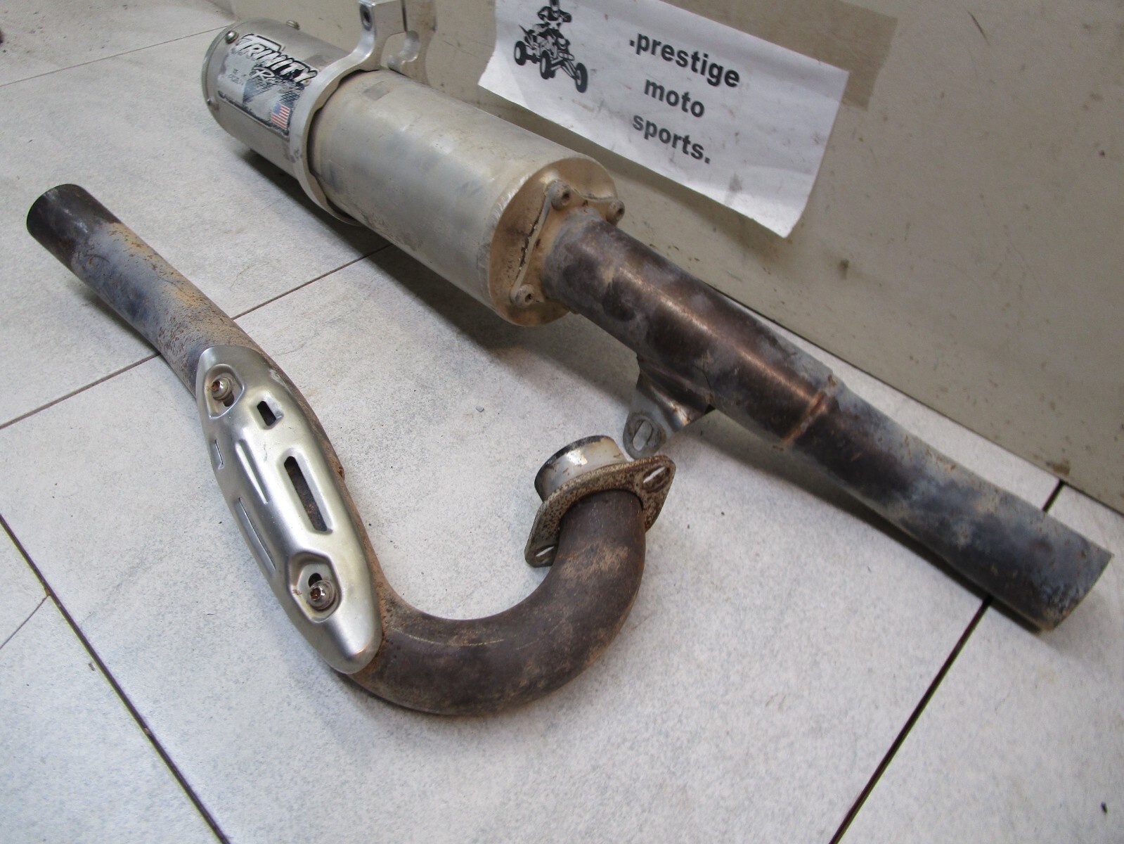 TRINITY STAGE IV EXHAUST 08+ kawasaki kfx450 kfx 450 kfx450r muffler