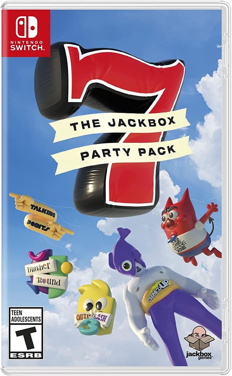THE JACKBOX PARTY PACK Nintendo Switch, Brand New UK