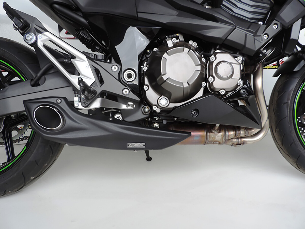 Kawasaki Z800 2013-16 CS Racing Slip-On Muffler Exhaust dB