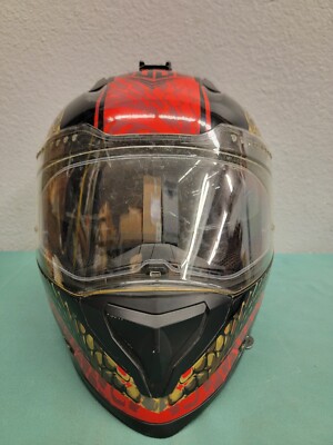 VOSS 989 MOTO-V ROY CLEO Full Face Helmet - Size M 57-58 cm 