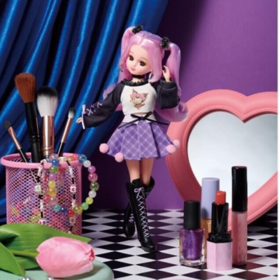 Takara Tomy Cool Kuromi x Licca Chan Doll LD-11 Sanrio Japan 2025