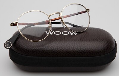 NEW WOOW Be You 1 Col 901 Gold EYEGLASSES 48-19-144 B43mm