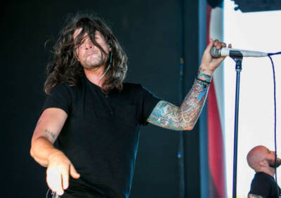 Adam Lazzara of Taking Back Sunday at Chill on the Hill day 2 at- 2014 Photo 5