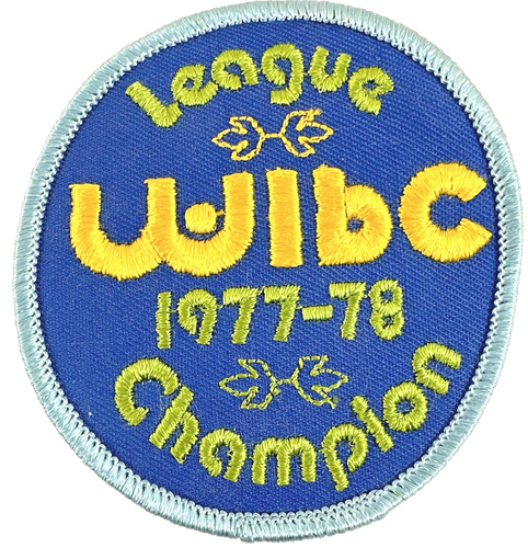 Parches Campeón Liga WIBC De Colección, Lote de 3, Nunca Usados, Nuevos (U) - Imagen 5 de 5