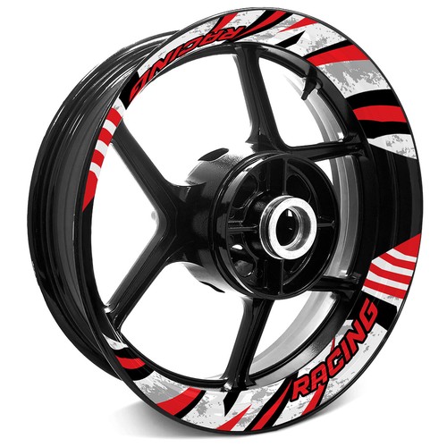 Pegatinas llanta Aqua moto S14W para Dorsoduro 1200 750 14 15 16 17 - Imagen 10 de 11