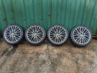 ALFA ROMEO GIULIETTA SET OF 4 18 ALLOY WHEELS WITH TYRES 225 40 R18