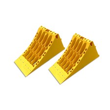 2 x Unterlegkeil LKW 6500kg, 6,5To Hemmschuh Bremskeil DIN 76051-E53 