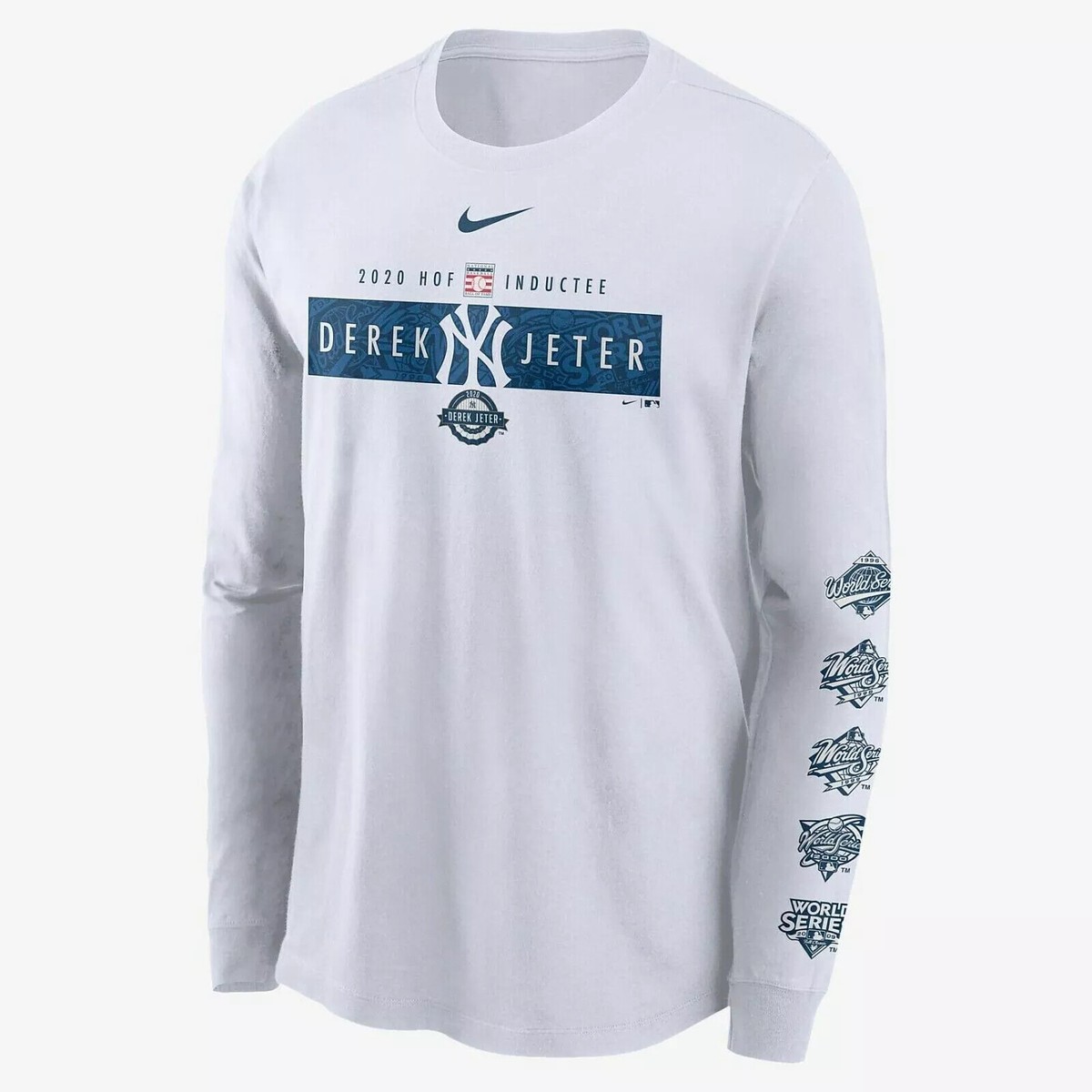 Derek Jeter New York Yankees Nike Hall of Fame Inductee Long