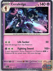 Ceruledge 098/193 Paldea Evolved Cosmos Holo Promo