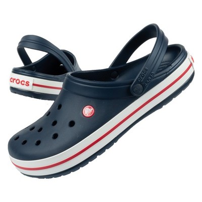 Crocs Crocband Unisex Croslite Clogs Sandalen Freizeitschuhe Fersenriemen Navy