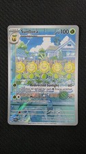 Pokemon Card Sunflora 169/167 Twilight Masquerade Illustration Rare  on eBay