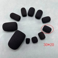 5PCS Mini Foam Microphone Covers Windscreens for Headset Lavalier Microphones