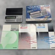 CASIO VX-4 Pocket Computer Super College Complete Set Near Mint Power Tested