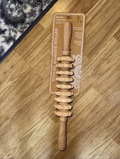 Wooden Massage Roller 15 In Long. Natural Wood Rolling