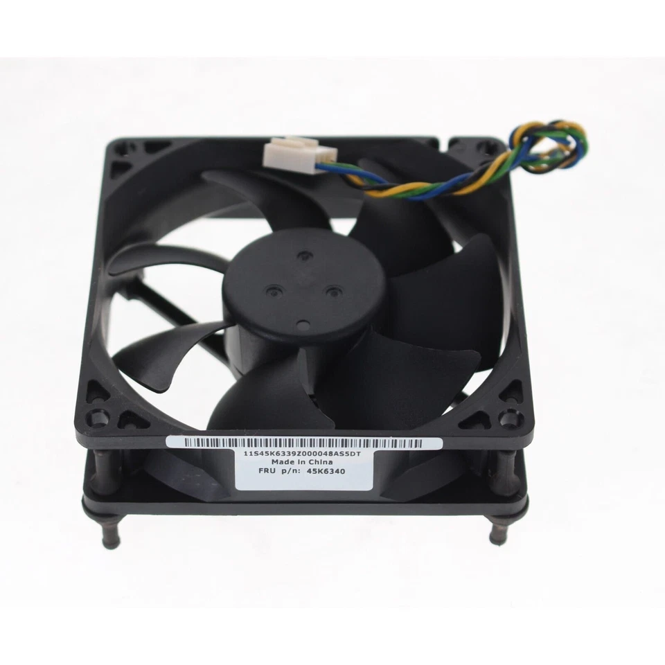 IBM 45K6340 Lenovo Thinkcenter M91P Desktop Fan 45K6340 Fan 4 wire 4-pin w60 - Image 2 of 2