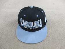 VINTAGE North Carolina Tarheels Hat Cap Snap Back Blue Jackson #44 Block Logo