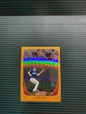 2011 Bowman Chrome Orange Refractor Corey Hart /25 – Rare Short Print - Brewers