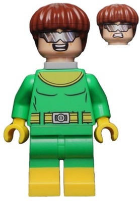 LEGO  Minifig sh0284 - Dr. Octopus (Otto Octavius)  Minifigur
