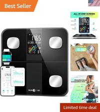 Smart Scale for Body Weight and Fat Percentage, High Accuracy Digital Bathroo...