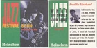 1 HEINEKEN JAZZ BEER MAT BEERCOASTER SOUS BOCK VILTJE