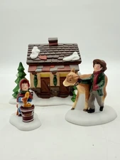Department 56 Dickens' Village Accessory 58395 Tending To The New Calves 
