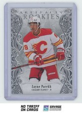 2025-26 Upper Deck Artifacts Zayne Parekh RC /999 #180 Calgary Flames