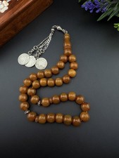 Vintage Tasbih Sandalous Misky Misbah 33-bead Prayer Rosary ????? ???? ???? N820