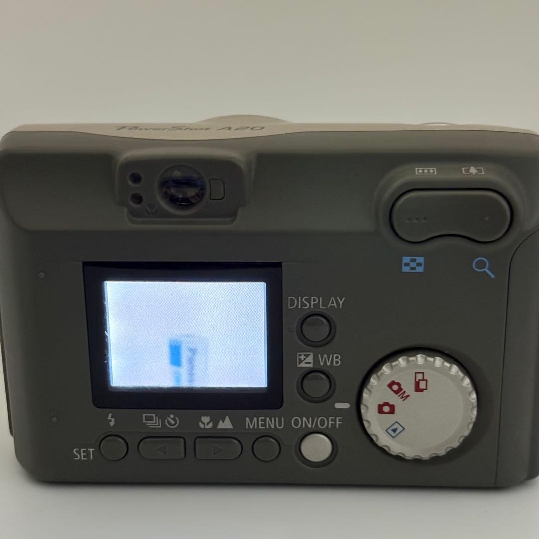 Canon PowerShot A20 Digital Camera Compact Zoom Tested Great