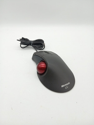 Microsoft Trackball Optical 1.0 PS2/USB compatible anthrazit vintage PC Maus