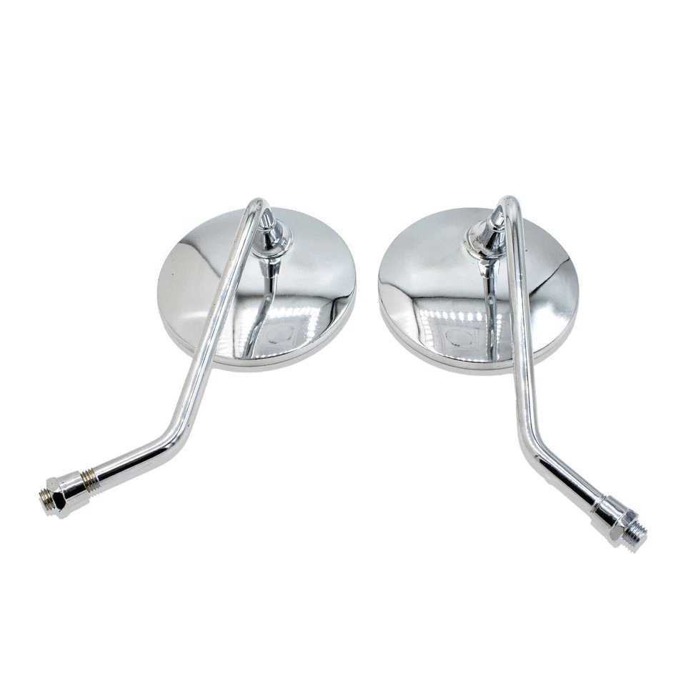 Chrome Long Stem Side Mirrors For Honda Express 50 Helix 250 NCH50 NSS250 NPS50 Foto 3 de 4