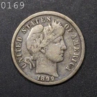 1899 Barber Dime "F" *Free S/H After 1st Item*