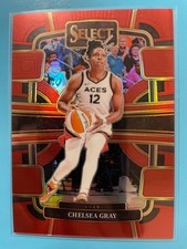 Chelsea Gray – 2024 Select WNBA #94 Red parallel /149 (Aces)