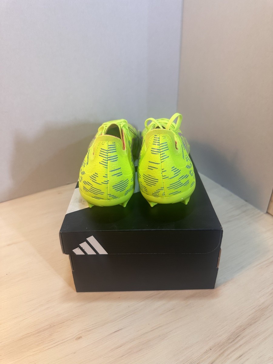 Adidas Predator 24 League FG MG Soccer Cleats Neon Green JH6471