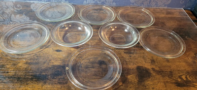 Vintage Phönix Glas Teller und Schalen