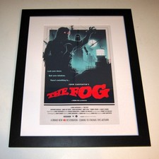 Framed The Fog 1980 Horror Alternative John Carpenter Poster 23"x20" Debra Hill