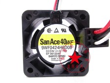 Sanyo 9WF0424H6D08 4020 24V 0.11A for Fanuc cooling fan