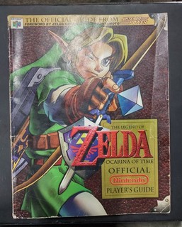 The Legend of Zelda Ocarina of Time Nintendo Power Strategy Guide Worn