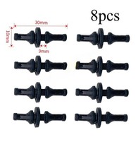 8pcs Silicone Rubber Cooling Fan Mounts Anti-Vibration Rubber Mount for PC case
