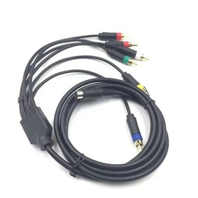 RGB/RGBS RCA Composite Cable for SEGA Saturn, PVM, BVM, NEC - AV BNC Scaler